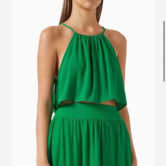 Misa Los Angeles Tops - NWT MISA Los Angeles Flowy Crop Top